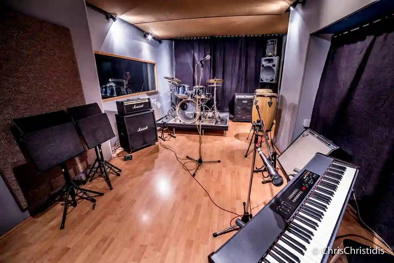 Athensmusic Group Studio A Control Room & Mixing Console Athens